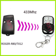 Роджер R80 TX12 X14 TX12R TX14R, дистанционное управление 433,92 детской дверью гаража Роджер 433,92 МГц, дистанционное управление 2024 - купить недорого