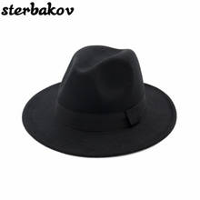 Retro Men Women Ladies Hats Ala Jazz Hat Autumn Winter Cap Cotton Imitation Wool Bowler Hats New Round Caps 2024 - buy cheap