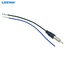 LEEWA 10set DIY Universal Car Stereo Radio 1PIN Plug Antenna Adapter Wire For Nissan Honda Subaru KIA Hyundai #CA5779 2024 - buy cheap