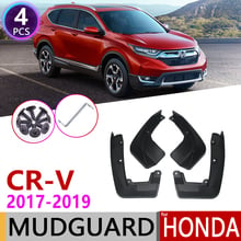 4 PCS Front Rear Car Mudflap for Honda CR-V 2017 2018 2019 CR V CRV Fender Mud Guard Flap Splash Flaps Mudguards Accessories 2024 - buy cheap