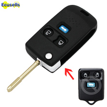 Modified flip Remote Key Shell case cover 2 Button For Ford Trasnit Connect Maverick uncut FO21 blade 2024 - buy cheap