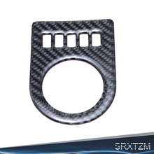 Gear Shift Box Control Panel Carbon Fiber  Decoration Creative 3D Car-Styling For Jaguar XF XE XJL XJ F PACE 2024 - buy cheap