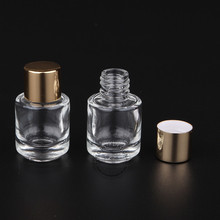 Garrafa de perfume de vidro com tampa dourada 3g, garrafa de óleo essencial epmty recipiente cosmético epmty 3 oz por atacado 3ml 2024 - compre barato