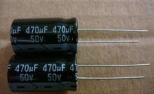 50PCS 470UF 50V 470UF/50V 10X17MM 10*17 Electrolytic capacitor IC 2024 - buy cheap