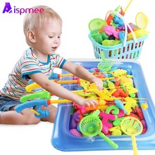 27pcs/set Children's Magnetic Fishing Toy Set Model Play Fishing Games Outdoor Toys For Kids Fish Baby Bath Rod Net Toys 2024 - buy cheap