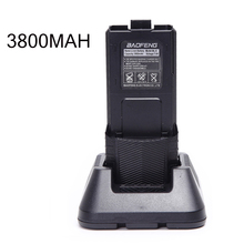 7.4v Big 3800mah Baofeng uv-5r Battery For Radio Walkie Talkie Parts Original bao feng 3800 mah UV 5R  uv5r baofeng Accessories 2024 - buy cheap