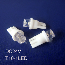 High quality 24v T10 led car Instrument lights,w5w 194 168 24v LED indicating lamp free shipping 20pcs/lot 2024 - buy cheap