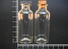 10 pcs 35ml 30x75mm Small Clear Glass Bottle Vial Pendant With Cork and Hook  For Wedding Holiday Decoration Christmas Gifts 2024 - buy cheap