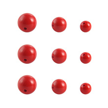 50pcs/lot 6MM 8MM 10MM Round Natural Red Cinnabars Beads for DIY Charm Bracelets Necklace Jewelry Making Findings Supplier 2024 - buy cheap