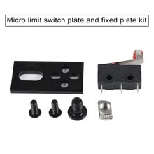 Micro Limit Switch Kit with Mounting Plate for 3D Printer Workbee CNC Router Machine 2024 - buy cheap