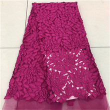 2018 New Design African Cord Lace Fabrics With Beads High Quality 2018 Nigerian Lace Fabric For Wedding African Lace Fabric 2024 - buy cheap