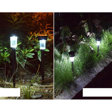 Luminária solar led, à prova d'água, painel solar, caminho de jardim, paisagem, gramado, lâmpadas solares, ambiente externo, luz do sol, aterramento
