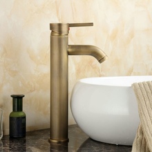 Free shipping becola antique brass faucet Bathroom Brass Mixer Single handle Single hole Surface Mounted basin tap GZ-8011 2024 - buy cheap