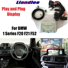 Liandlee interface da câmera de estacionamento reverso back up kits câmera para bmw 1 f20 f21 f52 ccc cic nbt evo exibição atualização 2024 - compre barato