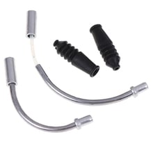 Bike Bicycle V Brake Cable Guide Pipe Tube Hose Accessories With Rubber Cover 2024 - buy cheap