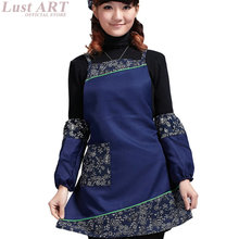 Women traditional sexy elegant aprons for woman ladies new floral coffee waitress vintage aprons casual school apron AA055 2024 - buy cheap