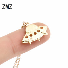 ZMZ 50pcs/lot 2018 Europe/US fashion UFO pendant creative jewelry for girls girlfriend gift party jewelry 2024 - buy cheap