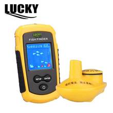 LUCKY Fishing finder Sounders fishing portable fish finder Wireless fishing sensor Finder Depth Contour Waterproof depth sounder 2024 - buy cheap
