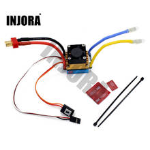 INJORA RC Boat 480A Waterproof Brushed ESC Speed Controller with 5V/3A BEC for RC Boat Parts 2024 - buy cheap