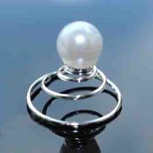 New 60pcs lot  8mm pearl hair fashion spiral ornament screw twister bridal wedding jewelry 2024 - buy cheap