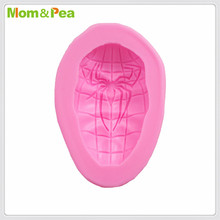 Mom & Pea-Molde de araña de silicona para decoración de tartas, Fondant, 3D, grado alimenticio, MPA1944 2024 - compra barato