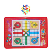 Ludo-juego de ajedrez portátil para niños, juego de mesa para Parque, viajes, actividades al aire libre 2024 - compra barato