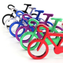 1pcs Multi Bike Bicycle Keychain Keyring Bottle Wine Beer Opener Tool Muilti Colors Outdoor EDC 2024 - buy cheap