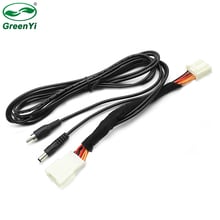 Car Rear View Camera RCA Video Convert Cable RCA Connection Adapter For Mazda 3 Sedan Axela OEM Monitor 2024 - buy cheap