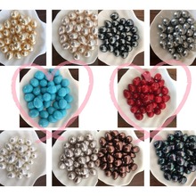 12-16MM  Natural Teardrop Pearls Half Drilled wholesale  DIY Earring Pendant  Jewelry  10Colors 30pcs/lot FP065 2024 - buy cheap