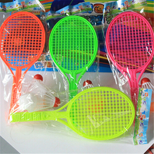 TOYZHIJIA Novelty Kid Baby Outdoor Sports Badminton Tennis Set Racket Parent-child Sport Educational Toys Bat Baby Sport 1 Pair 2024 - buy cheap