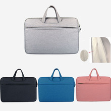 Bolsa de algodón suave para ordenador portátil, funda de ultrabook para Macbook Pro Air, maletín de bolsillo 2024 - compra barato