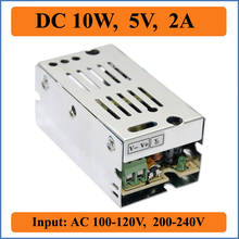 10W 5V 2A Switching Power Supply Small Volume Single Output AC100-240V Voltage Transformer to DC 5V for LEDs Strip light Display 2024 - buy cheap