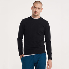 High Quality Men Autumn Winter O-Neck Business Cashmere Sweater Knitted Pullover Soft Long Sleeve Knitwear RE0898 2024 - buy cheap