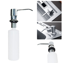 Nordic Soap Dispenser Bathroom Detergent Dispenser For Liquid Soap Lotion Dispensers Tools Stainless Steel Head ABS Bottle 2024 - buy cheap