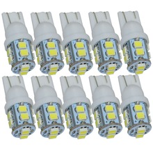 Safego 10pcs T10 W5W 10 SMD 1210 3528 LED Car Light Source 194 168 for Auto Car Dashboard Light Instrument Signal Lamp Bulbs 2024 - buy cheap