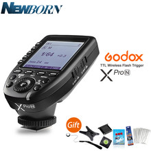 In Stock Godox Xpro-N i-TTL II 2.4G Wireless Trigger High Speed Sync 1/8000s X system with LCD Screen Transmitter For Nikon DSLR 2024 - buy cheap