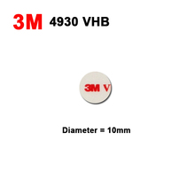3M Die cutting Double Sided acrylic Foam adhesive tape of 3M VHB 4930 white color/10MM Circle/we can offer other size 2024 - buy cheap