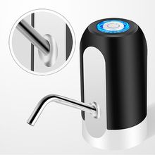 Bomba de presión automática portátil, dispensador de agua eléctrico inalámbrico para botella de agua potable, recargable por USB, para el hogar 2024 - compra barato