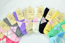 Warm comfortable cotton bamboo fiber girl women's socks ankle low female invisible  color girl boy hosier 1pair=2pcs WS12 2024 - buy cheap