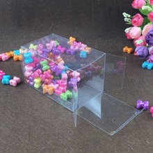 50pcs 6*6*5cm clear plastic pvc box packing boxes for gifts/chocolate/candy/cosmetic/crafts square transparent pvc Box 2024 - buy cheap