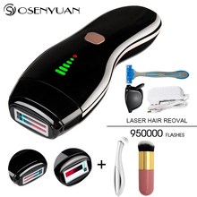 950000Puls 3in1 IPL Laser Hair Removal Machine Laser Epilator Hair Removal Permanent Bikini Trimmer Electric depilador a laser 2024 - buy cheap