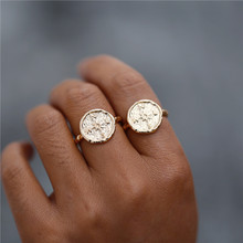 Женские винтажные кольца компаса в стиле бохо, кольца компаса для путешествий, кольцо на палец, подарки на выпускной 2024 - купить недорого