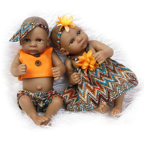 27cm Mini Reborn Baby Doll Limited Collection New Born Black Bebe Dolls Lovely Lifelike Silicone Boneca Pop Indian Babies Buy Cheap In An Online Store With Delivery Price Comparison Specifications Photos