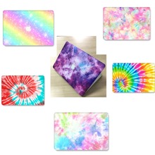 Funda de pintura de la serie Tie dyeing para Apple Macbook Air 11 13 Pro 13 15 Retina 13 15 pulgadas colores cubierta del ordenador portátil Shell + cubierta del teclado 2024 - compra barato