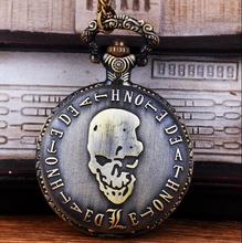 Free shipping wholesale 10pc Death Note pocket watch Necklace PB868 2024 - buy cheap