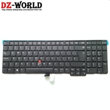 Nova Originais GB Teclado REINO UNIDO Inglês Teclado para Lenovo Thinkpad L570 01AX639 01AX680 2024 - compre barato