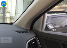Lapetus ABS Pillar A Front Car Door Decoration Stickers Cover Trim 2 Pcs For Hyundai Elantra Sedan 2016 2017 2024 - buy cheap