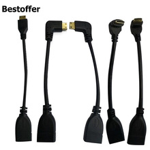 Mini HDMI macho a HDMI hembra, Adaptador convertidor Cable, 15cm de longitud 2024 - compra barato