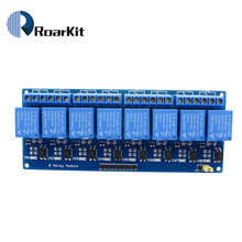 8 Way 5V Low-Level Trigger Isolation And Protection 8-Channel With Optocoupler Relay Module For Arduino AVR PIC DSP ARM 2024 - buy cheap