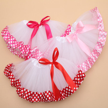 0-2Y Baby Infant Girls Clothes tutu Skirt Lovely Dot Bow Princess Ball Gown Children Costumes tulle skirt Dance Ballet Kids A320 2024 - buy cheap